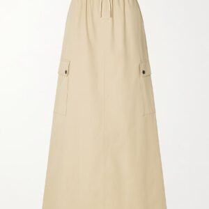 Gaberdine Cargo Skirt