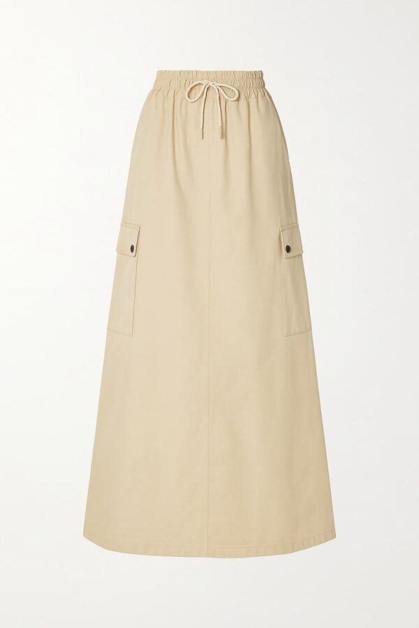 Gaberdine Cargo Skirt