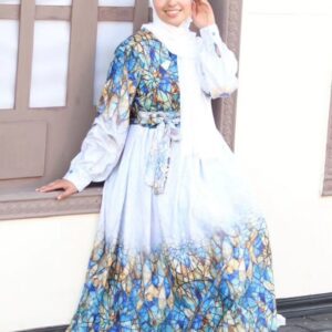 فستان مطبوع