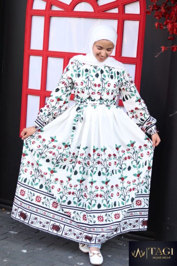 فستان محجبات زهور