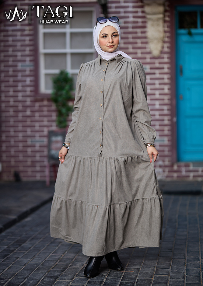 layered winter dress