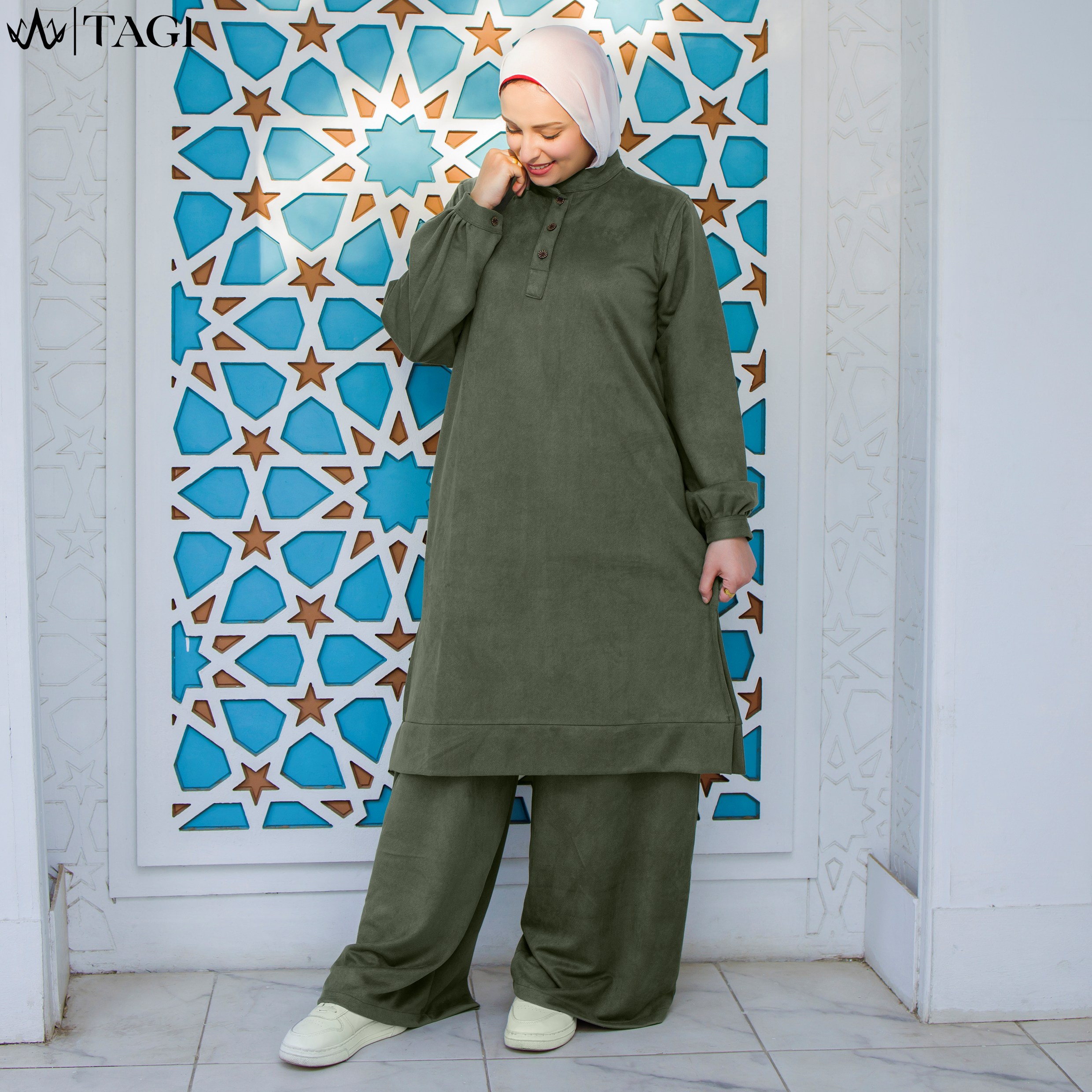 winter hijab set طقم شتوي محجبات