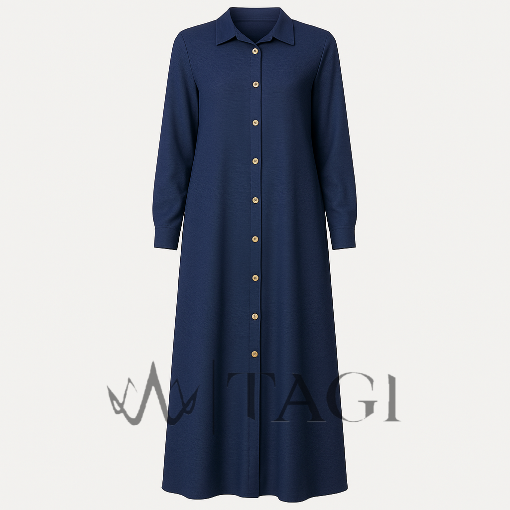 Navy Blue - Magic Cardy Dress - Image 3