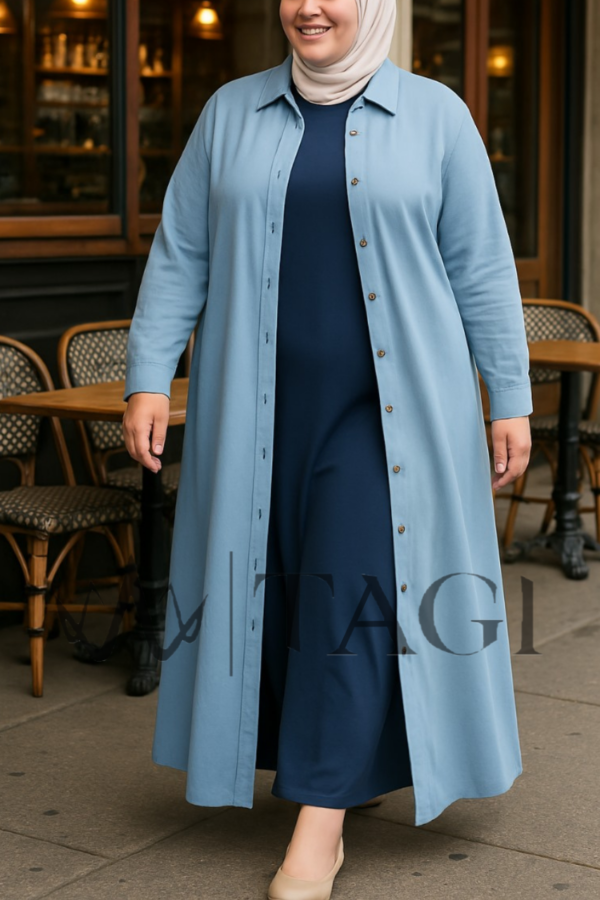 Light Blue - Magic Cardy Dress